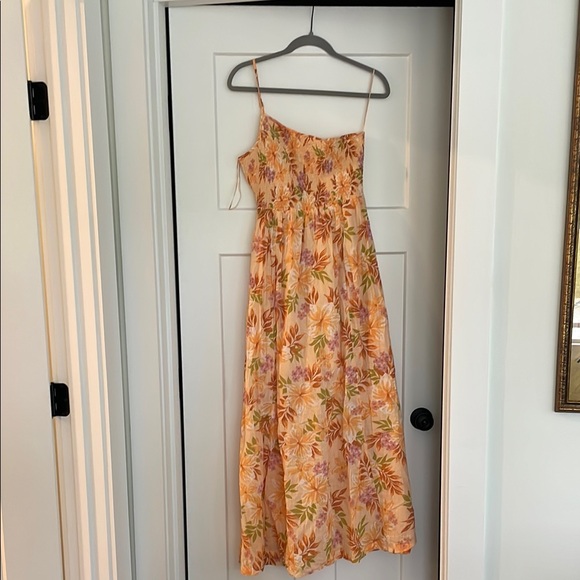 Floral One Shoulder Maxi Dress - Picture 1 of 2